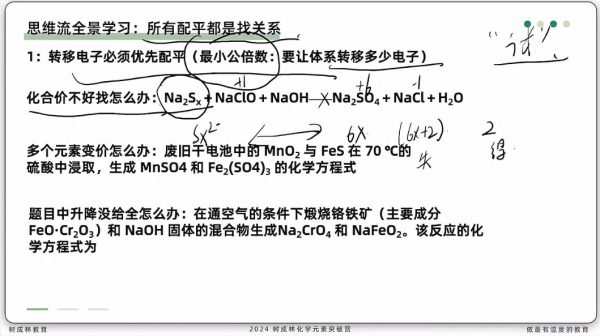 2025高三化学张子涵化学元素突破营 视频截图